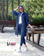 کاپشن کلاهدار پاییزه