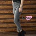 شلوار جین زاپ دار کشی