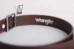 کمربند قهوه ای تیره WRANGLER - تصویر 2