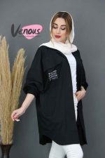 مانتو اسپرت مشکی