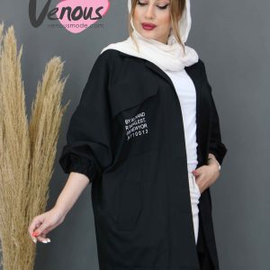 مانتو اسپرت مشکی
