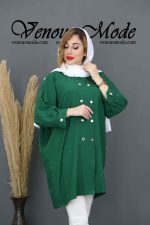 مانتو رنگ سبز