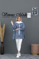 مانتو چین دار