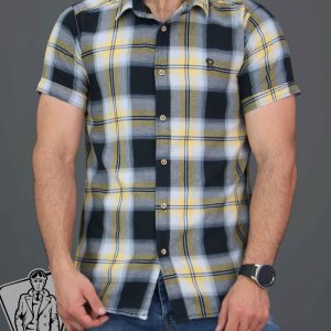 پیراهن چهارخانه مردانه