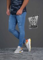 شلوار جین آبی