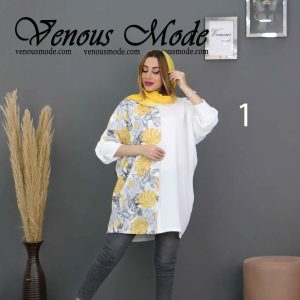 مانتو طرح دار