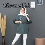 مانتو آستین پفی