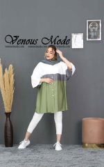 مانتو بابوس ترکیبی کد 626 - تصویر 2