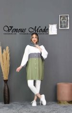 مانتو بابوس ترکیبی کد 626 - تصویر 12