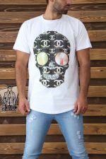 تیشرت طرح skull