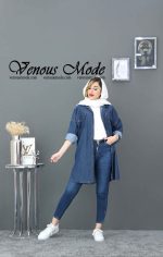 مانتو جین تیره
