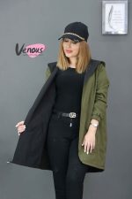 بارانی کلاهدار