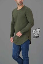 تیشرت زیتونی