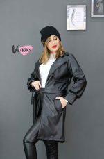 مانتو چرم دخترونه