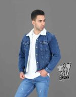 کاپشن جین آبی تیره