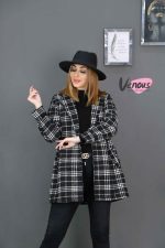 پالتو چهارخونه فوتر کد 891 - تصویر 17