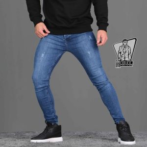 شلوار جین آبی تیره
