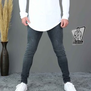 شلوار جین طوسی