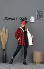 چهارخونه قرمز مشکی