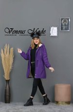 کاپشن داخل خز کلاهدار کد 973 - تصویر 6