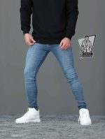 شلوار جین آبی