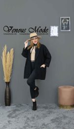 پالتو کچه یقه آرشال کد 1043 - تصویر 9