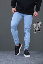 شلوارجین آبی روشن