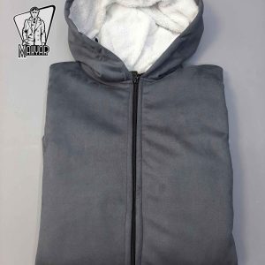 سویشرت سایز بزرگ طوسی