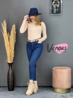 جین اسکینی سورمه ای کد 6948 - تصویر 3