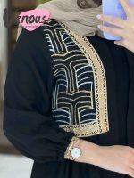 مانتو عروسکی بالا خامه دوزی کد 1311 - تصویر 8