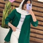 مانتو لنین آستین پیله