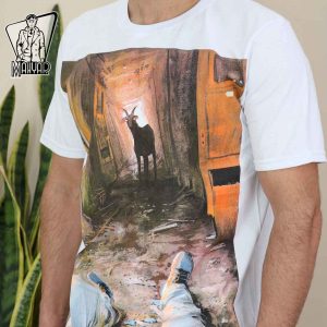 تیشرت طرح دار
