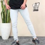 شلوار جین طوسی روشن ZARA
