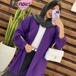 مانتو کتی یقه برگردون