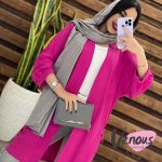 مانتو ابروبادی بغل جیب
