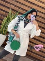 مانتو سفید