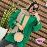مانتو چهار دکمه آستین