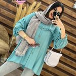 مانتو بابوس بالا چین دار