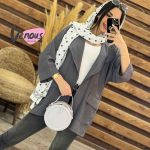 مانتو یقه انگلیسی دلتا