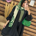 مانتو نازلی پشت ضربدری