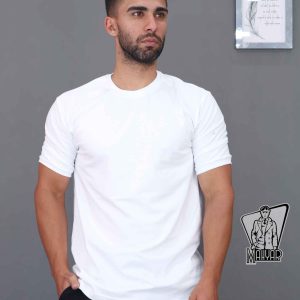 تیشرت ساده آستین کوتاه کد 883