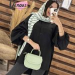 مانتو داکرون یقه حلقه