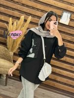 مانتو نگین دار طرح چهره