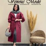 مانتو کمرگت پشت ژیله