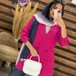 مانتو پشت ژیله جیب برعکس