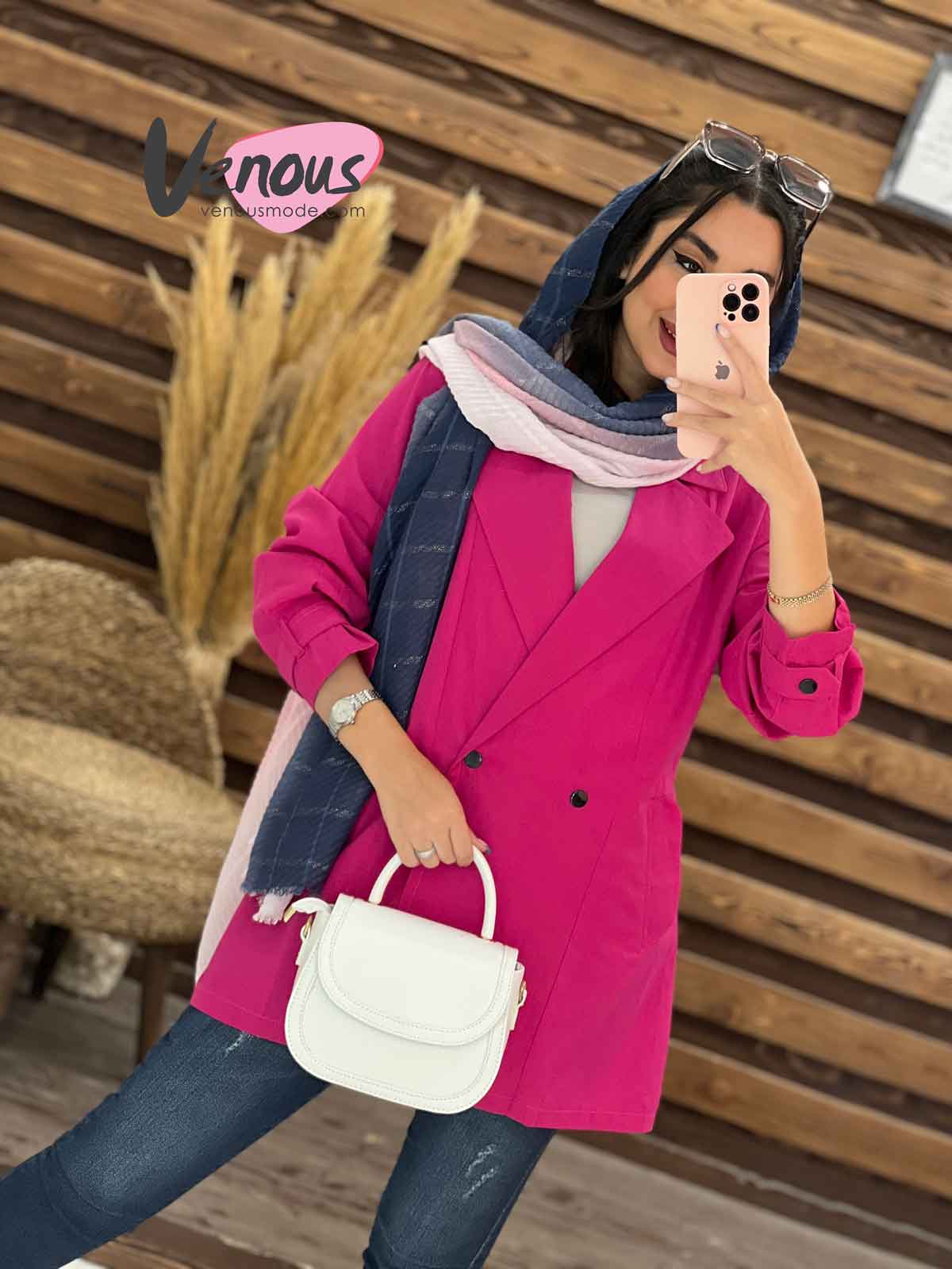 مانتو پشت ژیله جیب برعکس مانتو پشت ژیله جیب برعکس