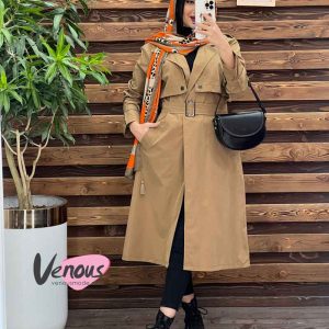 بارونی بلند بالا ژیله آستین سگک ونوس مد