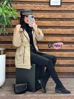 کاپشن پشت ژیله