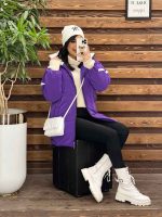 کاپشن یقه ایستاده