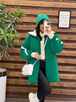 کاپشن جلوزیپ یقه ایستاده